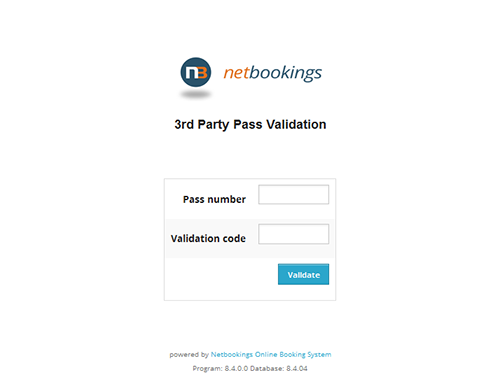 3rd party pass validation